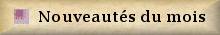 nouveaut&eacute;s